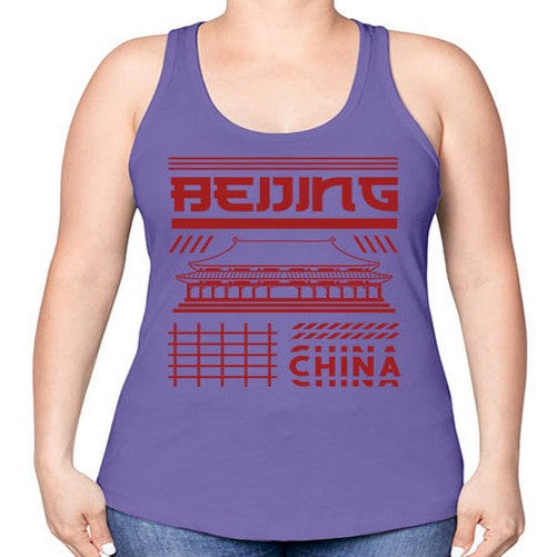 Beijing 427# - cities -Racerback Tank