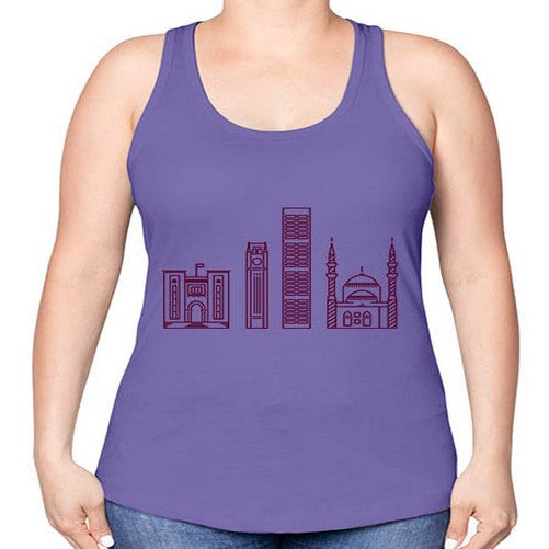 Beirut 431# - cities -Racerback Tank