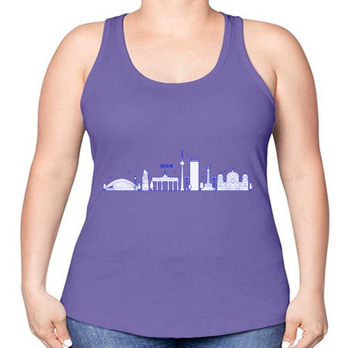 Berlin 448# - cities -Racerback Tank