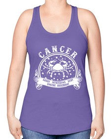 Cancer 14# - cancer -Racerback Tank