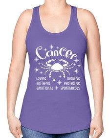 Cancer 150# - cancer -Racerback Tank