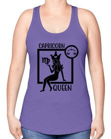 Capricorn queen 194# - capricorn -Racerback Tank