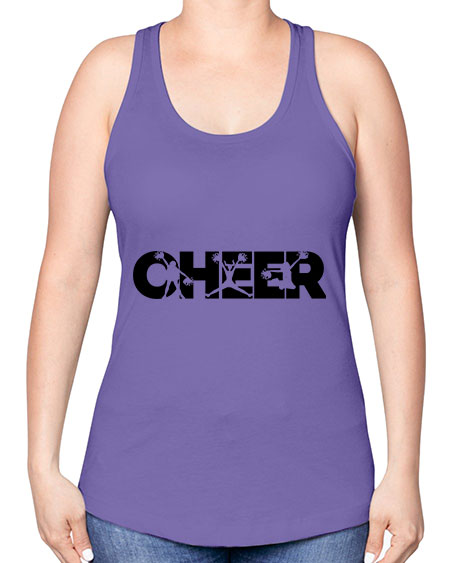 Cheer 1394# - cheer -Racerback Tank