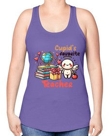 Cupids Teacher 41# - teacher -Racerback Tank