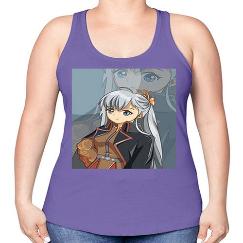 Cute princess game 65# - anime -Racerback Tank