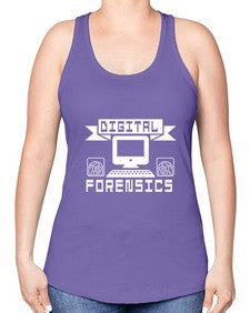Digital forensics 51# - computer -Racerback Tank