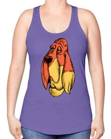 dog 99# - dogs -Racerback Tank