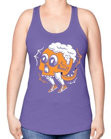 Escape reality 120# - cartoon general -Racerback Tank