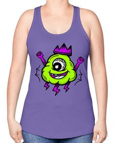 Forever thunder 127# - cartoon general -Racerback Tank