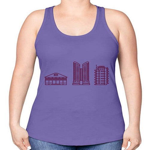 FortLauderdale 736# - cities -Racerback Tank