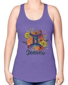 Gemini 126# - gemini -Racerback Tank