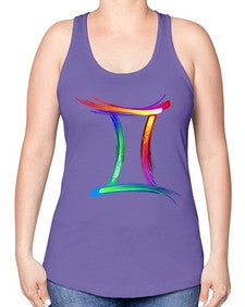 Gemini 222# - gemini -Racerback Tank