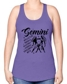 Gemini 223# - gemini -Racerback Tank