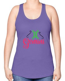 Gemini 224# - gemini -Racerback Tank