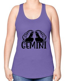 Gemini 227# - gemini -Racerback Tank