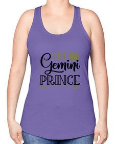 Gemini prince 229# - gemini -Racerback Tank