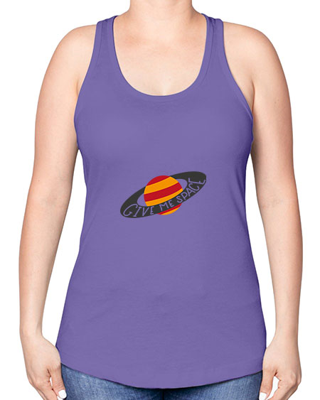 Givemespace 27# - space -Racerback Tank