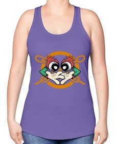 Good mantra 132# - cartoon general -Racerback Tank