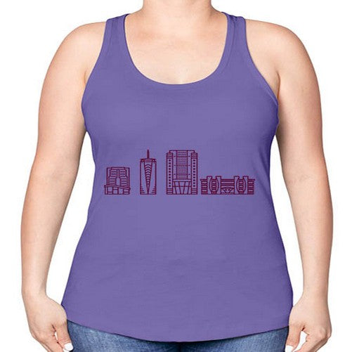 Gurgaon 798# - cities -Racerback Tank