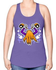 Haunted spy 137# - cartoon general -Racerback Tank