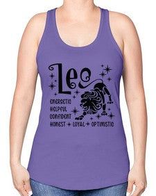 Leo 278# - leo -Racerback Tank