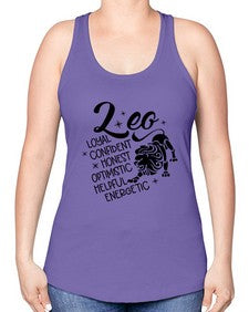 Leo 282# - leo -Racerback Tank