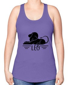 Leo 288# - leo -Racerback Tank