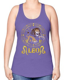 Leo 297# - leo -Racerback Tank