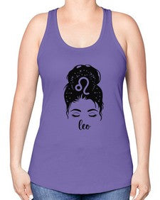 Leo Woman - leo -Racerback Tank