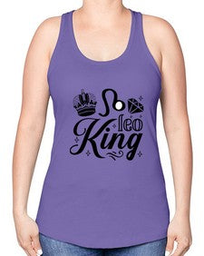 Leo king 290# - leo -Racerback Tank
