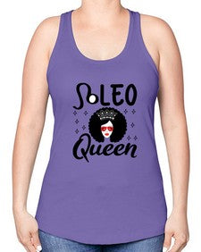 Leo queen 294# - leo -Racerback Tank