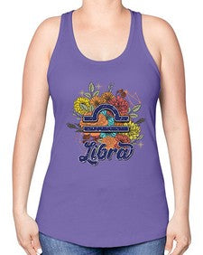 Libra 128# - libra -Racerback Tank