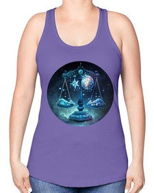 Libra 314# - libra -Racerback Tank