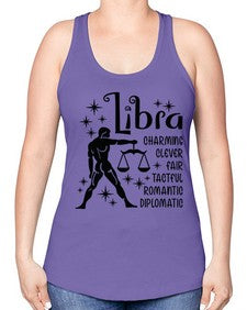 Libra 315# - libra -Racerback Tank