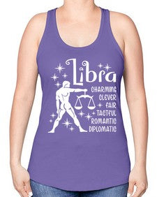 Libra 320# - libra -Racerback Tank