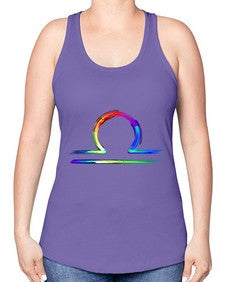 Libra 321# - libra -Racerback Tank