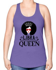 Libra queen 330# - libra -Racerback Tank
