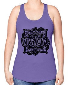 Mandala Wisdom 765# - mandala -Racerback Tank