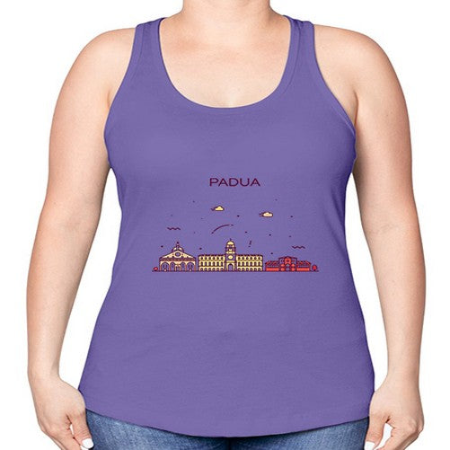 Padua 1565# - cities -Racerback Tank