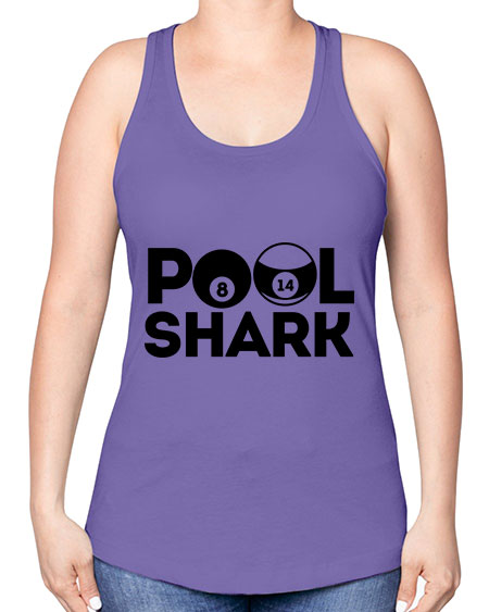 Pool shark 566# - billards -Racerback Tank