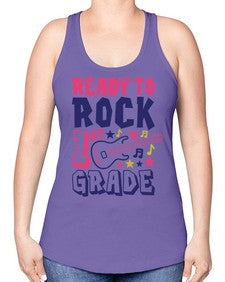 Ready To Rock first 730# - first grade -Racerback Tank