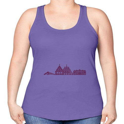 Riga 1728# - cities -Racerback Tank