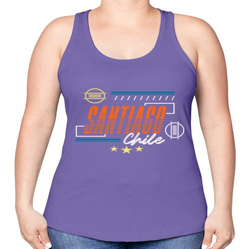 Santiago 1795# - cities -Racerback Tank