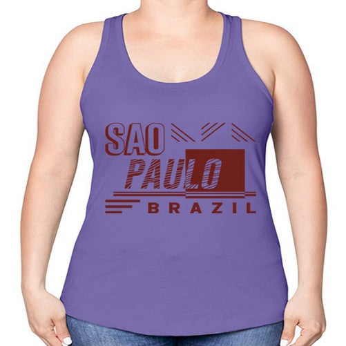 Sao Paulo 1798# - cities -Racerback Tank
