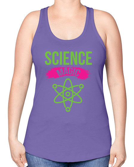 Science Magic 69# - general science -Racerback Tank