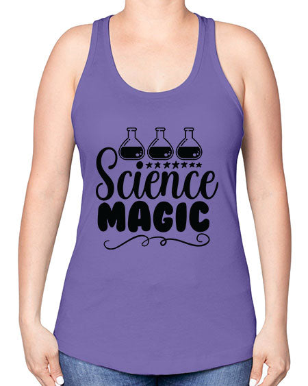 Science Magic 73# - general science -Racerback Tank