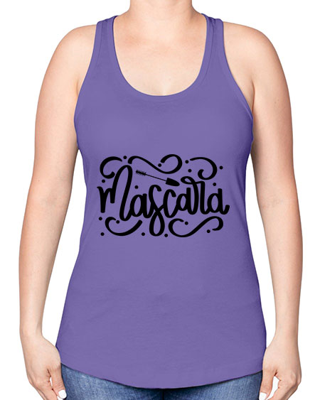 SingleMascara Style 25# - beauty - fashion -Racerback Tank