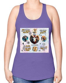 Straight Aries 469# - aries -Racerback Tank