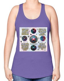 Straight Cancer 470# - cancer -Racerback Tank