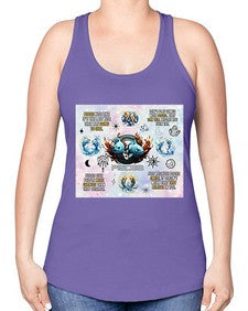 Straight pisces 475# - pisces -Racerback Tank